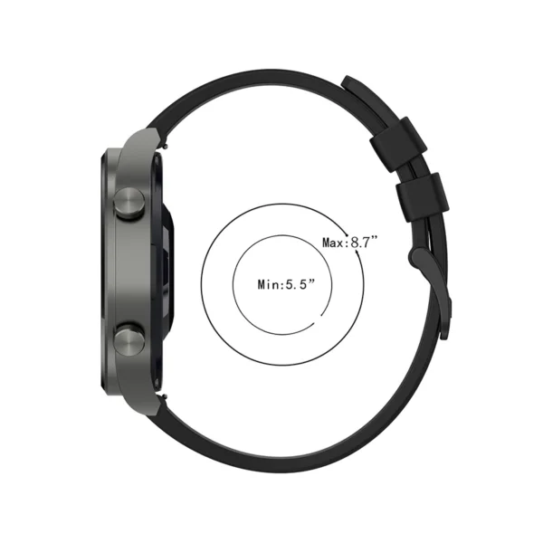22mm Official Silicone Band For Huawei Watch Gt 2 GT 3 Pro Sports Watchband For Huawei Gt2 GT3 Pro Wrist Straps Replace Bracelet - Image 5