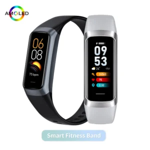 AMOLED Smartwatch Body Temperature Monitor Fitness Clock Sports 3ATM Waterproof Men Smart Watch Band for Women IOS Xiaomi 2025