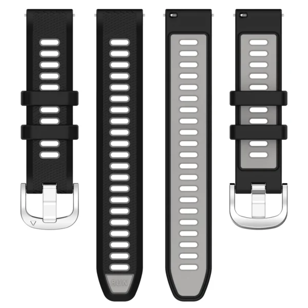 For Garmin Forerunner 255 265 245 645 55 Strap 18 20 22mm Silicone Sports Bracelet For Garmin Venu 2 2S SQ vivoactive 3 4 correa - Image 4