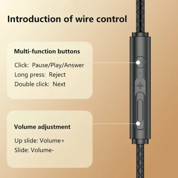 Falcon L Jack Magnetic Suction Wired Gaming Headset HiFi Bass Stereo 3.5mm Type-C Music Headset For Phone Computer Mic Headset - Image 6