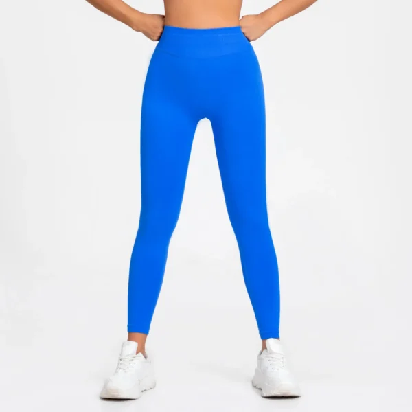 NCLAGEN Impact Leggings Women Seamless Sports Yoga Pants Low Ribbed Band Gym clothes Fitness Workout wear Scrunch Bum Tights - Image 4